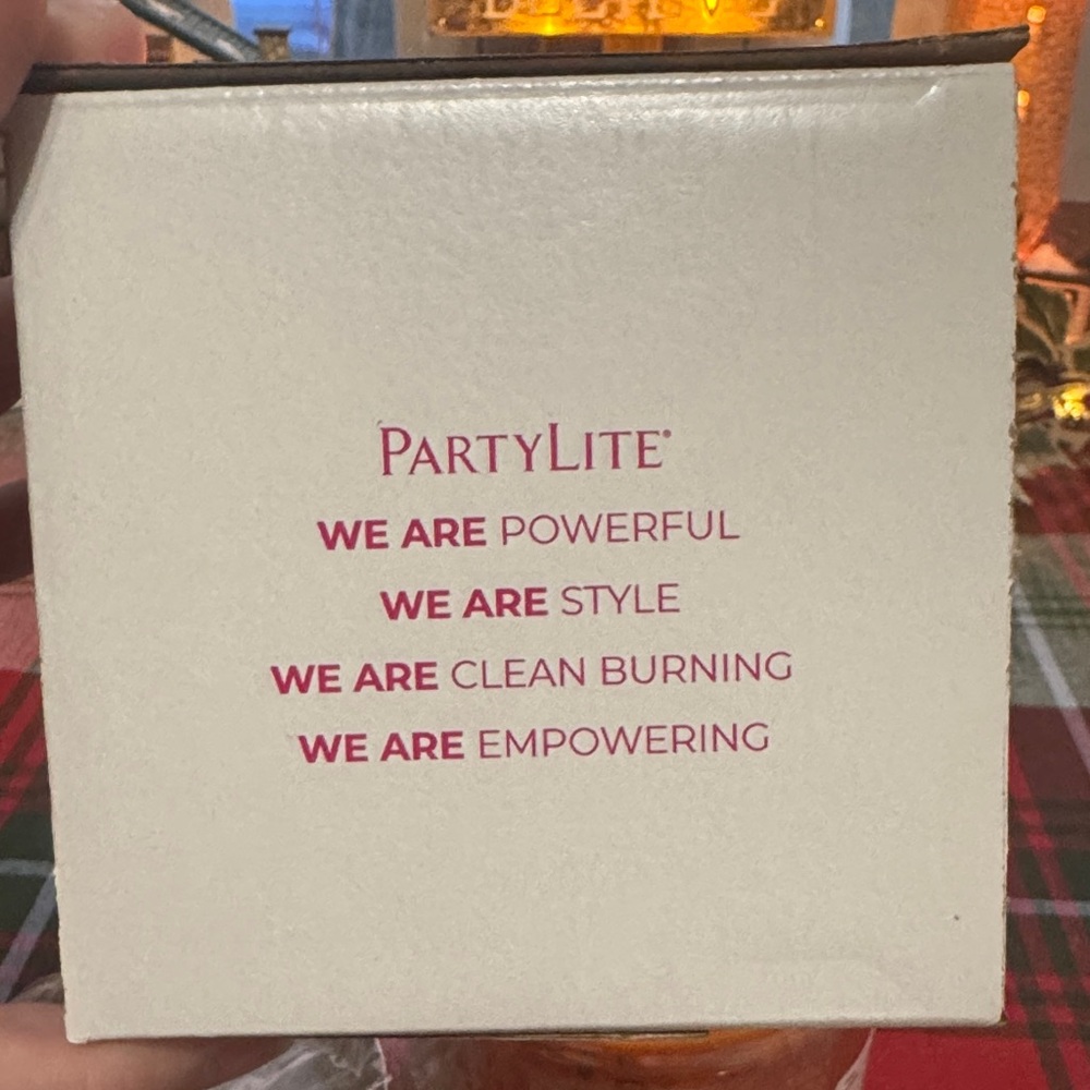 PartyLite Orange Candle Scent Is Leaves of Fun - Picture 11 of 14